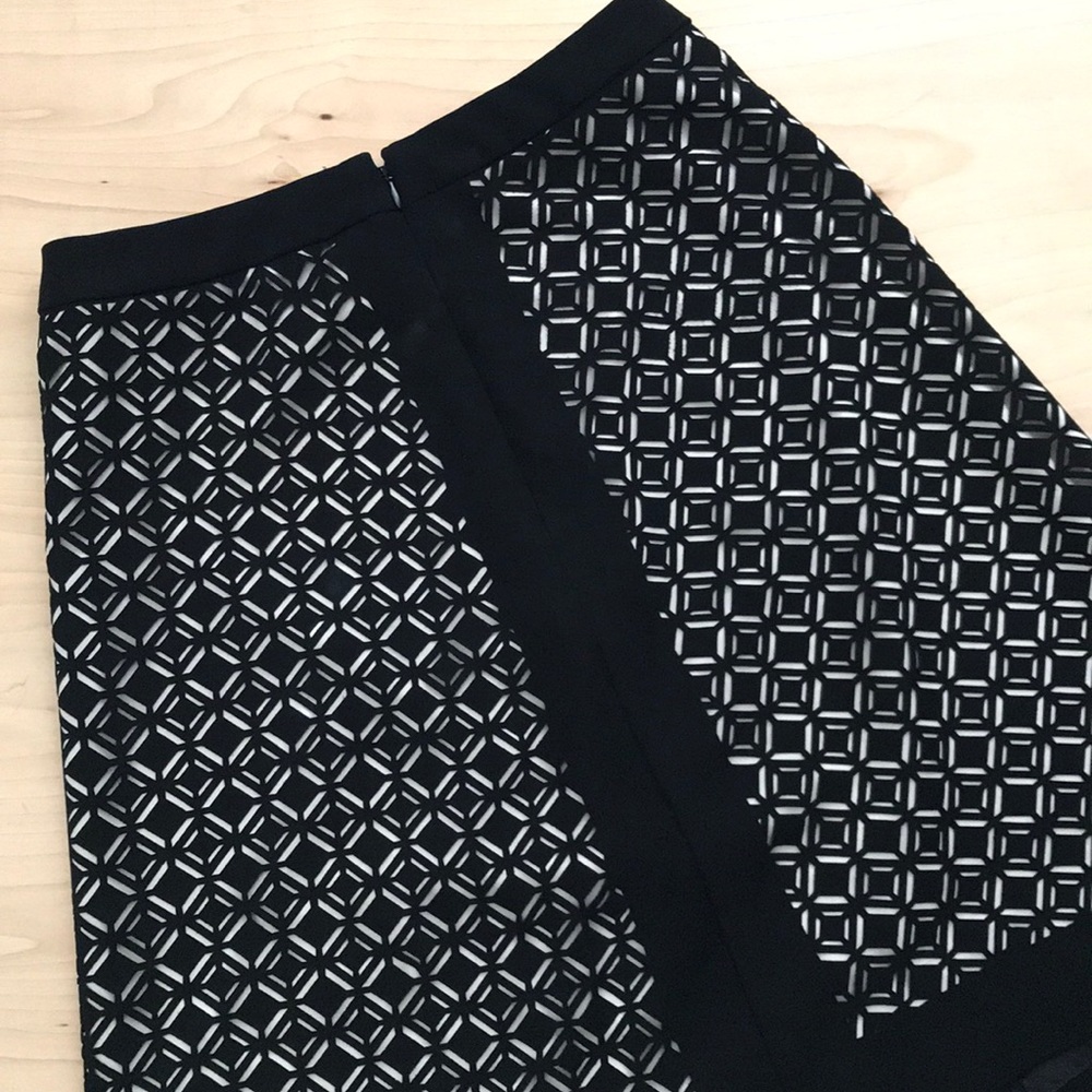 WHBM Laser Cut Skirt - Picture 7 of 8